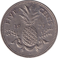5 cents - Bahamas