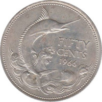 50 cents - Bahamas
