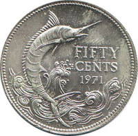 50 cents - Bahamas