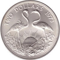 2 dollars - Bahamas
