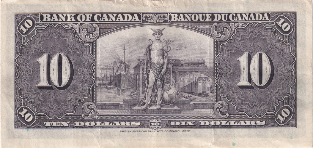 10 dollars - Banque du Canada