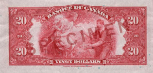 20 dollars - Banque du Canada