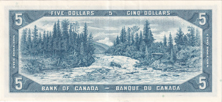 5 dollars - Banque du Canada