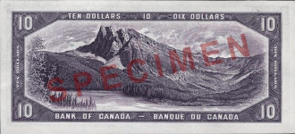 10 dollars - Bank of Canada
