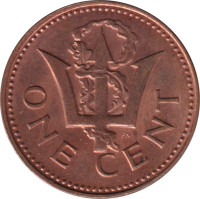 1 cent - Barbados