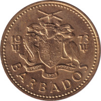 5 cents - Barbados