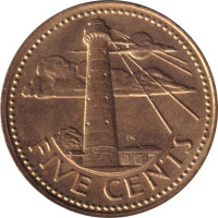 5 cents - Barbados