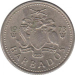 10 cents - Barbades