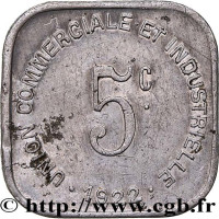 5 centimes - Bayeux
