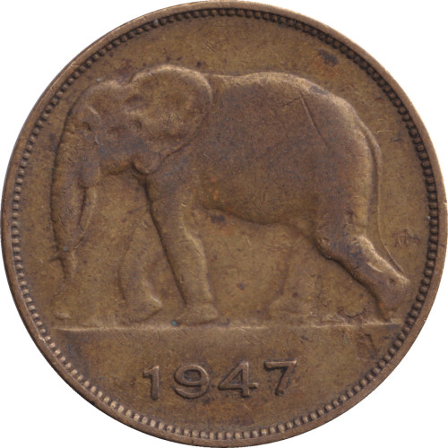 2 francs - Belgisch Congo