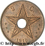 2 centimes - Congo Belge