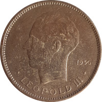 5 francs - Congo Belge