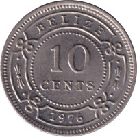 10 cents - Belize