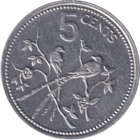 5 cents - Belize