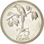 25 cents - Belize
