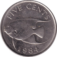 5 cents - Bermudes