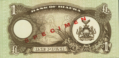 1 pound - Biafra
