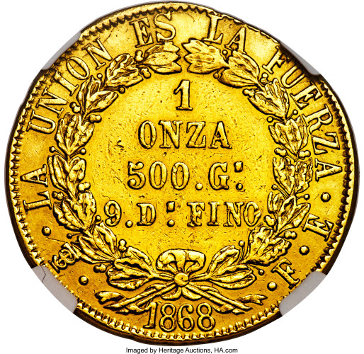 1 onza - Bolivia