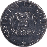 1 boliviano - Bolivie