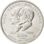 100 pesos - Bolivie