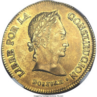 4 escudos - Bolivie