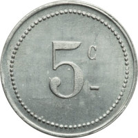 5 centimes - Bône