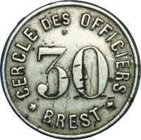 30 centimes - Brest