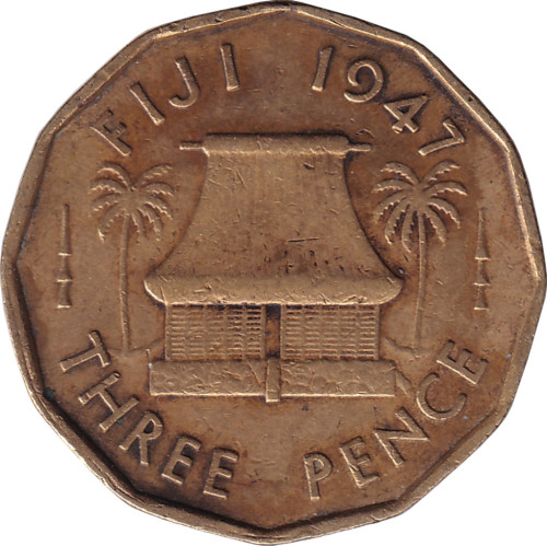 3 pence - British Colony