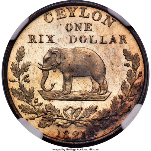 1 rixdollar - British Colony