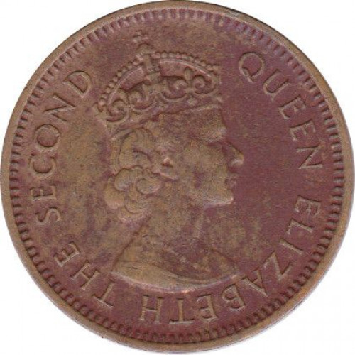 1 cent - British colony