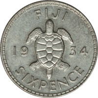 6 pence - Colonie britannique