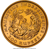 200 rupees - Colonie britannique
