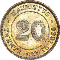20 cents - Colonie britannique