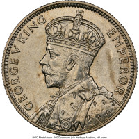 1/4 rupee - Colonie britannique