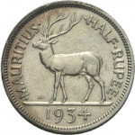 1/2 rupee - Colonie britannique