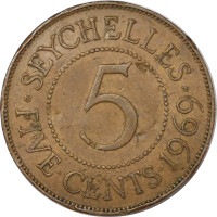 5 cents - Colonie britannique