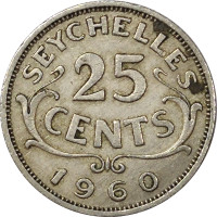 25 cents - Colonie britannique