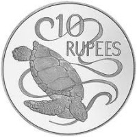 10 rupees - Colonie britannique