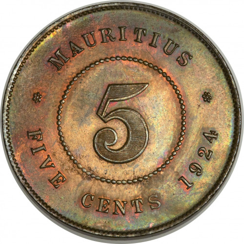 5 cents - British dependency