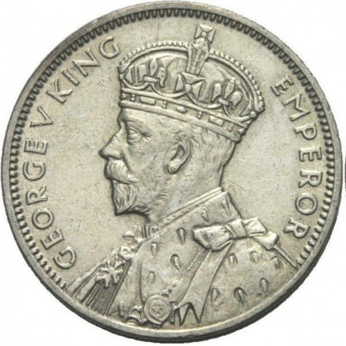1 rupee - British dependency