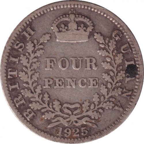 4 pence - Guyane britannique