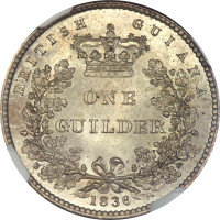 1 guilder - Guyane britannique