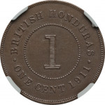 1 cent - Honduras Britannique