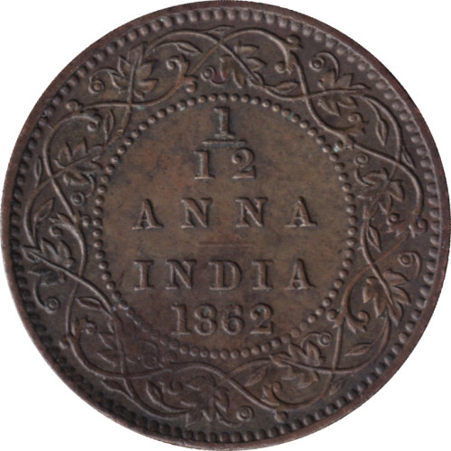 1/12 anna - British India