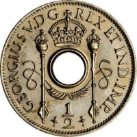 1/2 penny - Nouvelle Guinée britannique