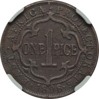 1 pice - British Protectorate