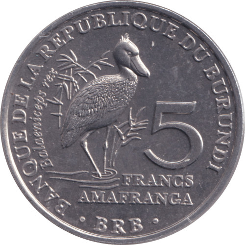 5 francs - Burundi