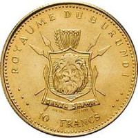 10 francs - Burundi