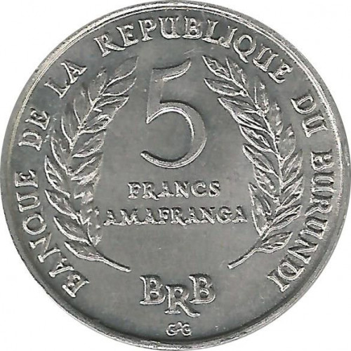 5 francs - Burundu