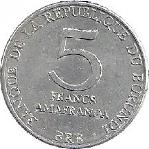 5 francs - Burundu